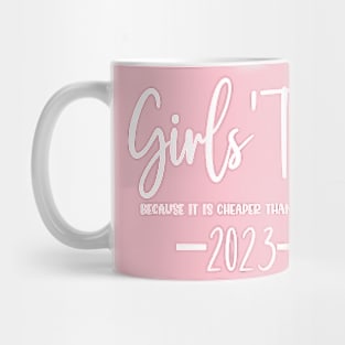 Girls Trip 2023 Matching Girls Vacation Tees Mug